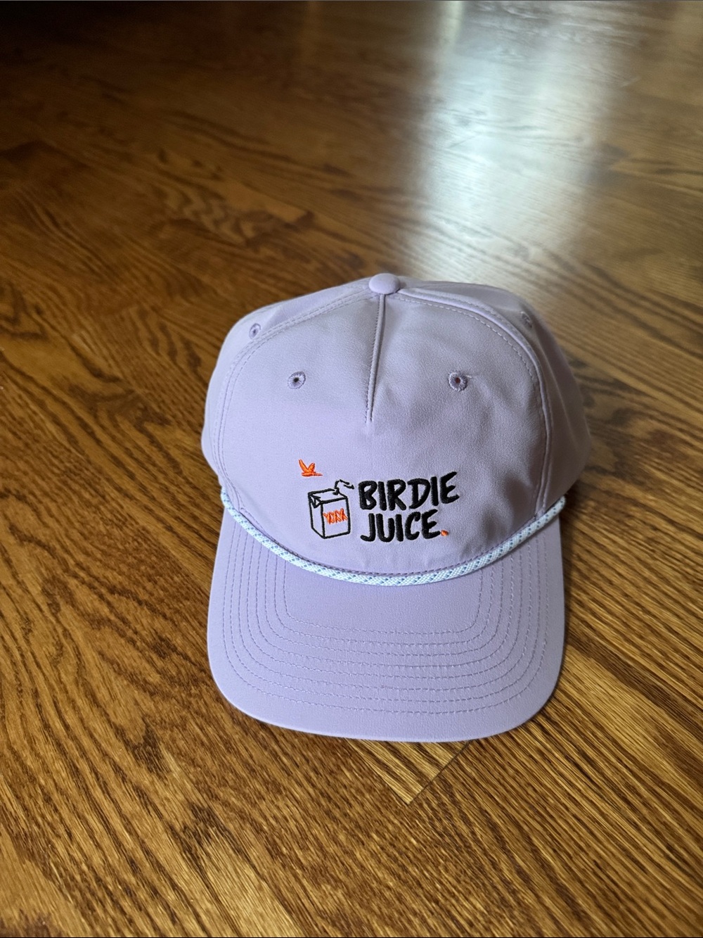 Birdie Juice Lavender Rope-Trim Cap for Men